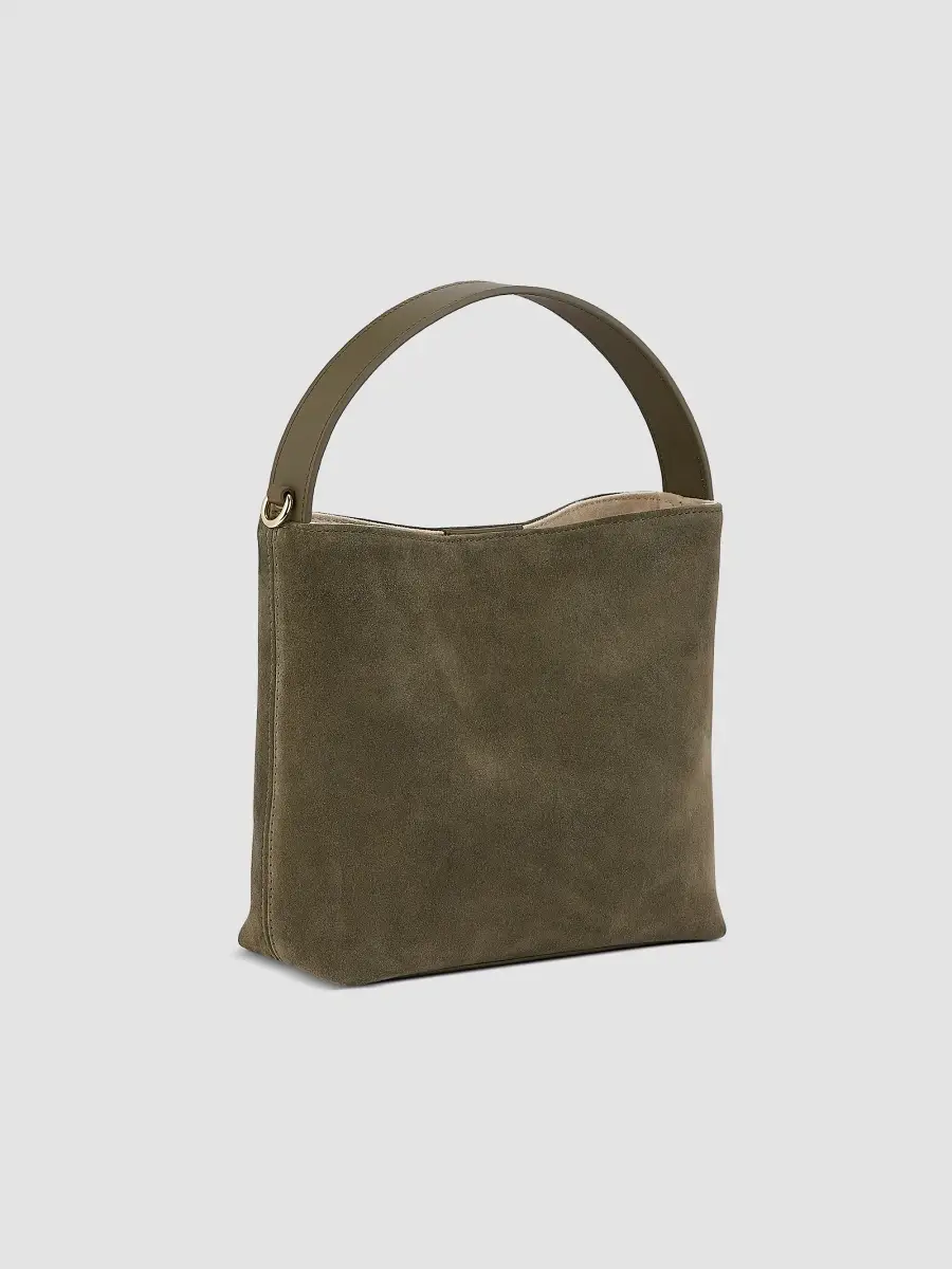 GiGi New York Women's Tate Suede Bucket Bag | Thumbnail 5 GiGi New York Women's Tate Suede Bucket Bag | Thumbnail 5