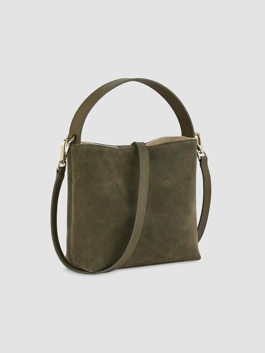 GiGi New York Women's Tate Suede Bucket Bag | Thumbnail 6 GiGi New York Women's Tate Suede Bucket Bag | Thumbnail 6
