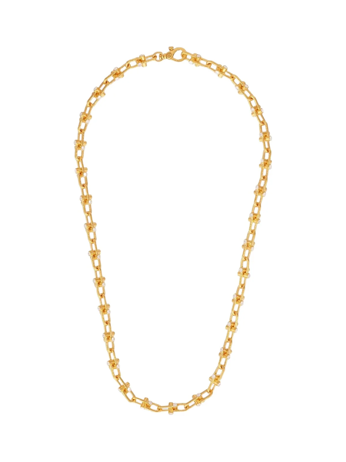Women's Pointelle 18K & 22K Yellow Gold & 5.85 TCW Diamond Chain Necklace Women's Pointelle 18K & 22K Yellow Gold & 5.85 TCW Diamond Chain Necklace