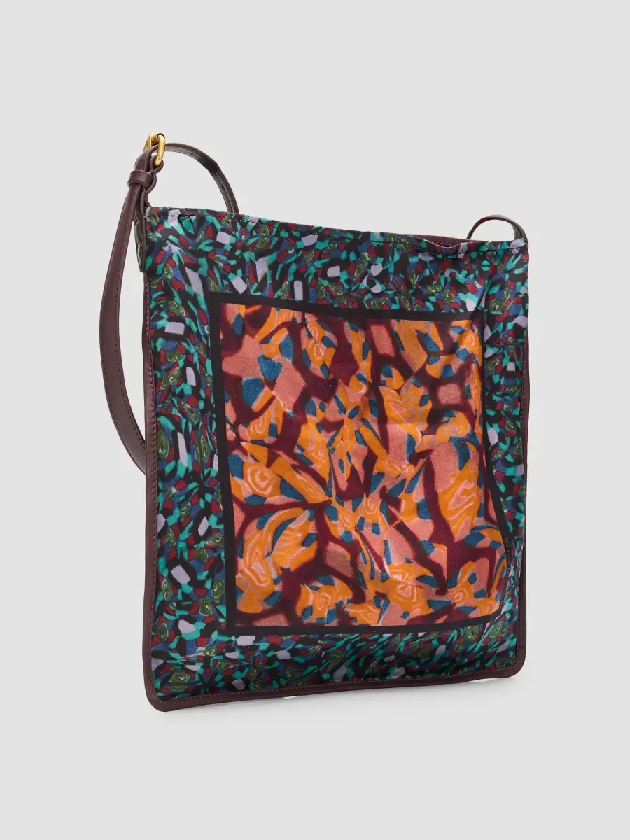Dries Van Noten Women's Medium Scarf-Print Shoulder Bag | Thumbnail 3 Dries Van Noten Women's Medium Scarf-Print Shoulder Bag | Thumbnail 3
