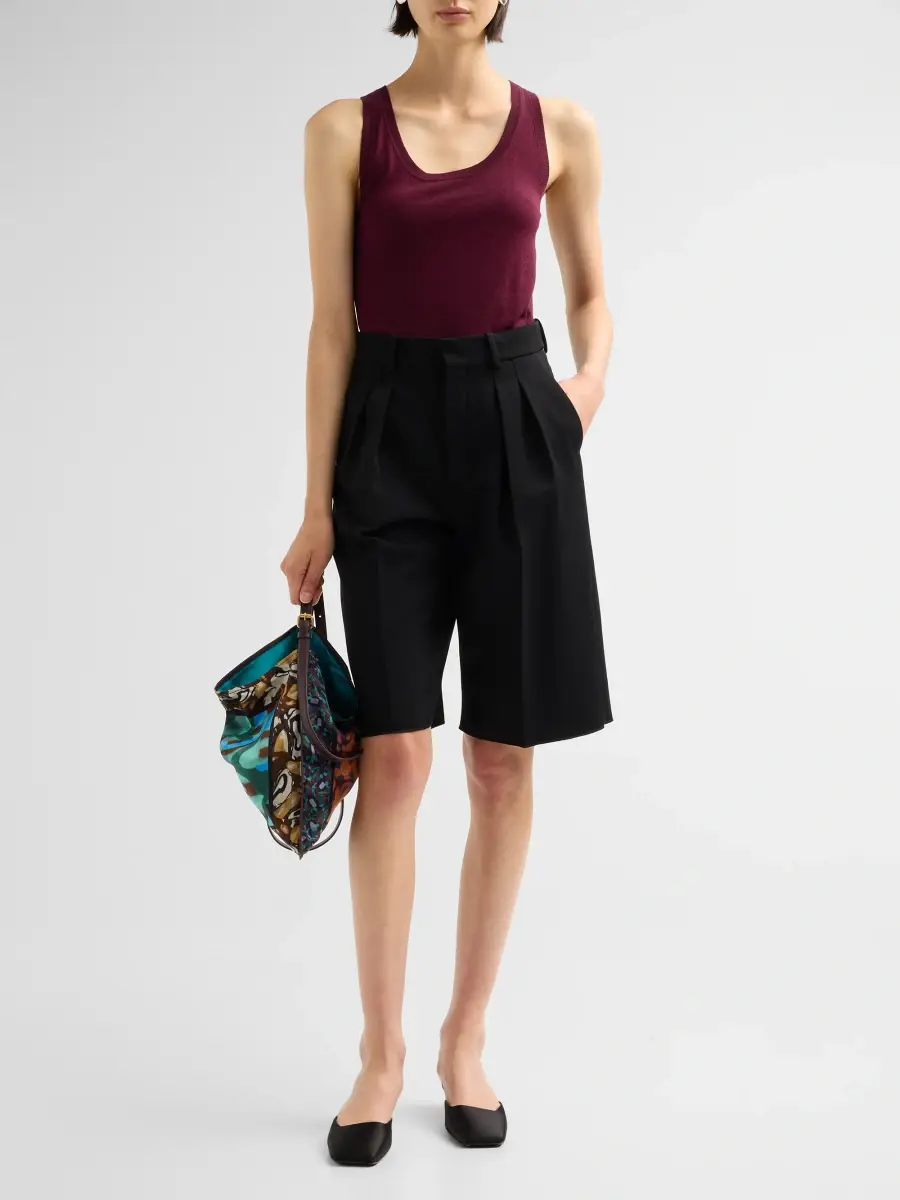 Dries Van Noten Women's Medium Scarf-Print Shoulder Bag | Thumbnail 5 Dries Van Noten Women's Medium Scarf-Print Shoulder Bag | Thumbnail 5