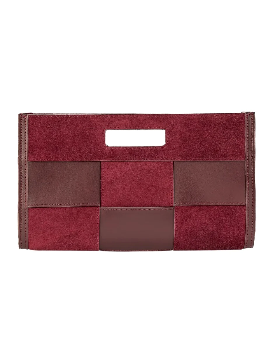 Women's Remy Suede Clutch