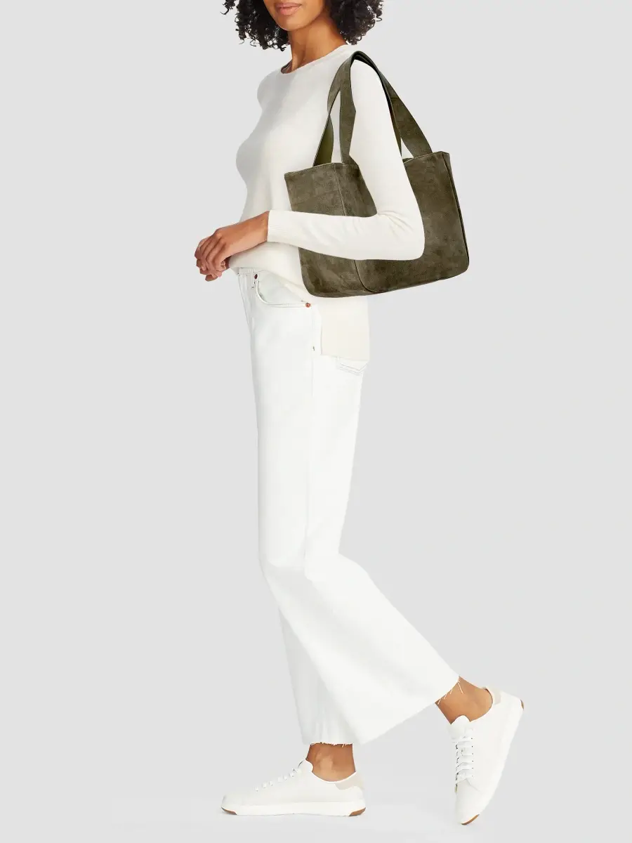 GiGi New York Women's Mercer Suede Tote Bag | Thumbnail 2 GiGi New York Women's Mercer Suede Tote Bag | Thumbnail 2