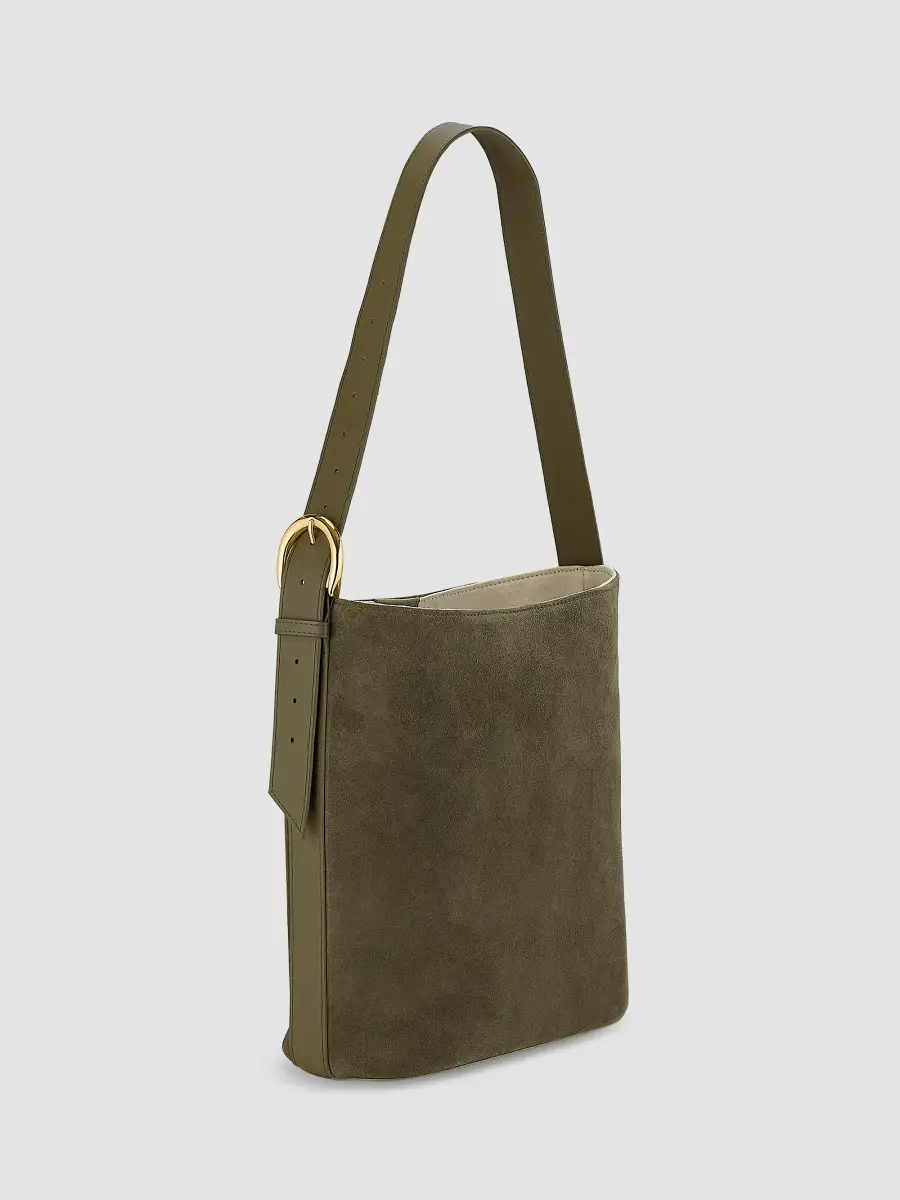 GiGi New York Women's Avery Suede Bucket Bag | Thumbnail 6 GiGi New York Women's Avery Suede Bucket Bag | Thumbnail 6