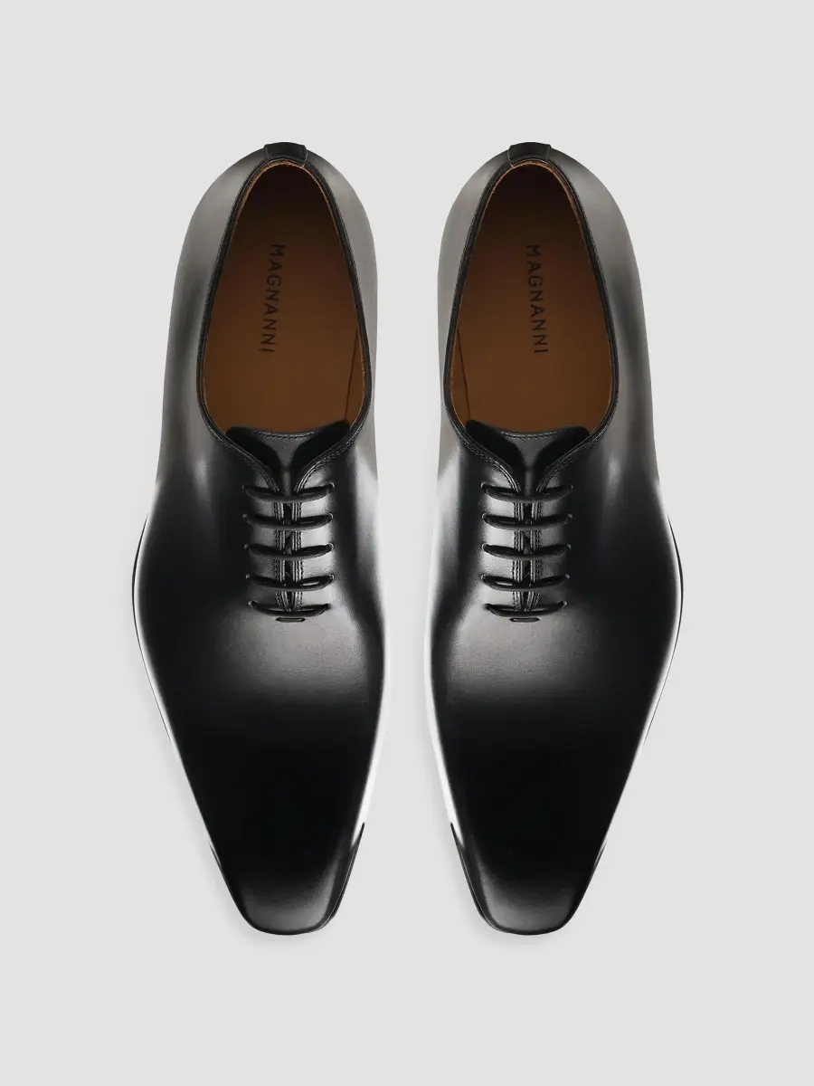 Magnanni Men's Cruz Leather Wholecut Oxfords | Thumbnail 3 Magnanni Men's Cruz Leather Wholecut Oxfords | Thumbnail 3