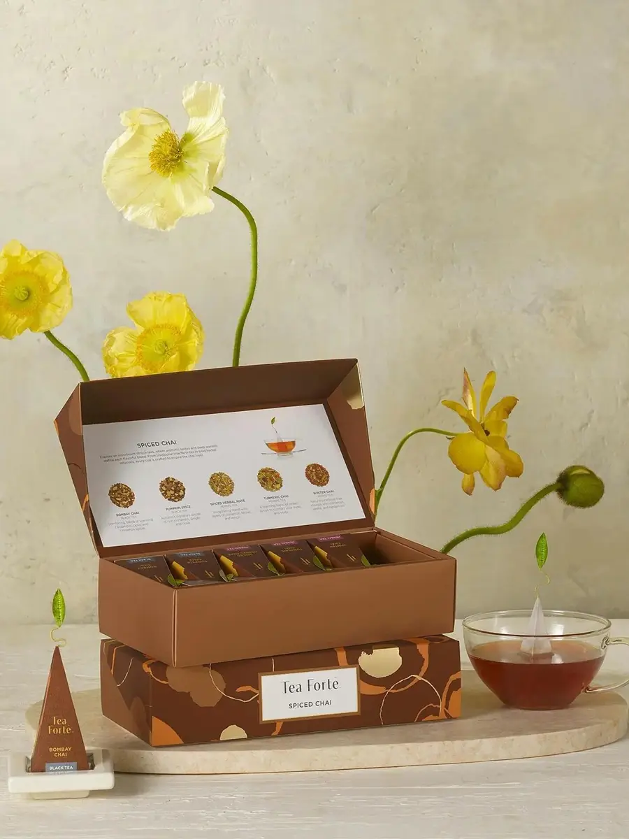 Tea Forte Spiced Chai Petite Presentation Box | Thumbnail 3 Tea Forte Spiced Chai Petite Presentation Box | Thumbnail 3