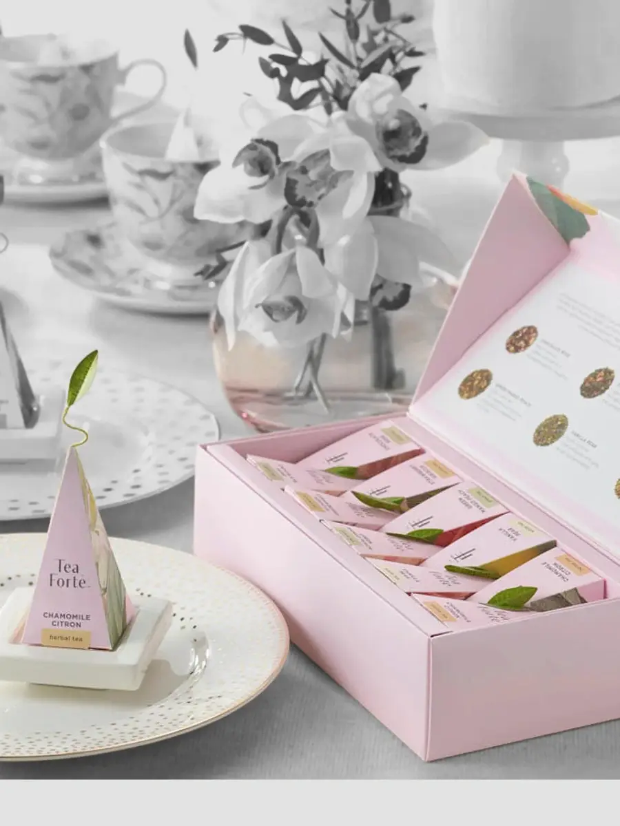 Tea Forte Jardin Petite Presentation Box | Thumbnail 3 Tea Forte Jardin Petite Presentation Box | Thumbnail 3