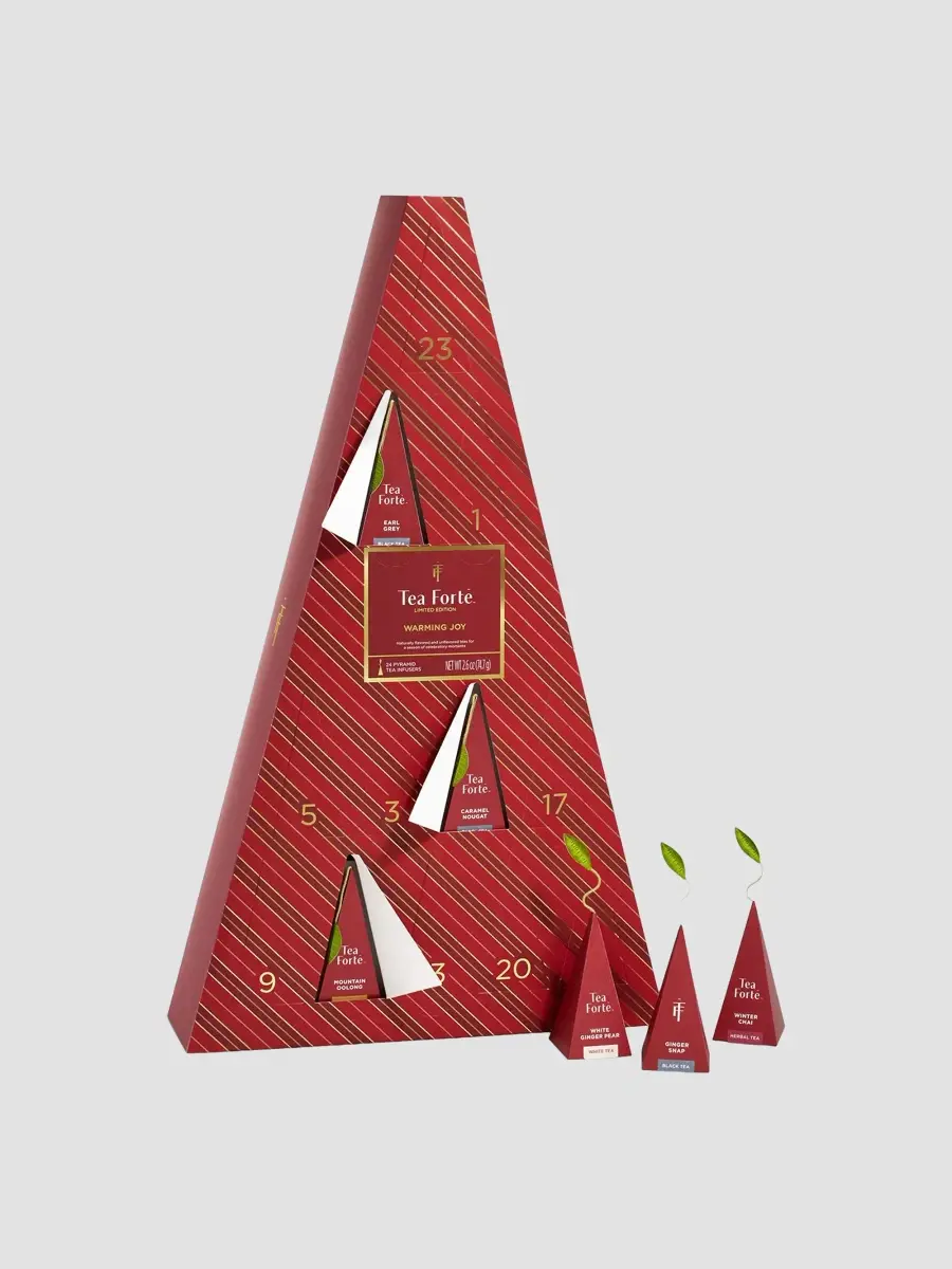 Tea Forte Warming Joy 24-Day Advent Calendar | Thumbnail 2 Tea Forte Warming Joy 24-Day Advent Calendar | Thumbnail 2