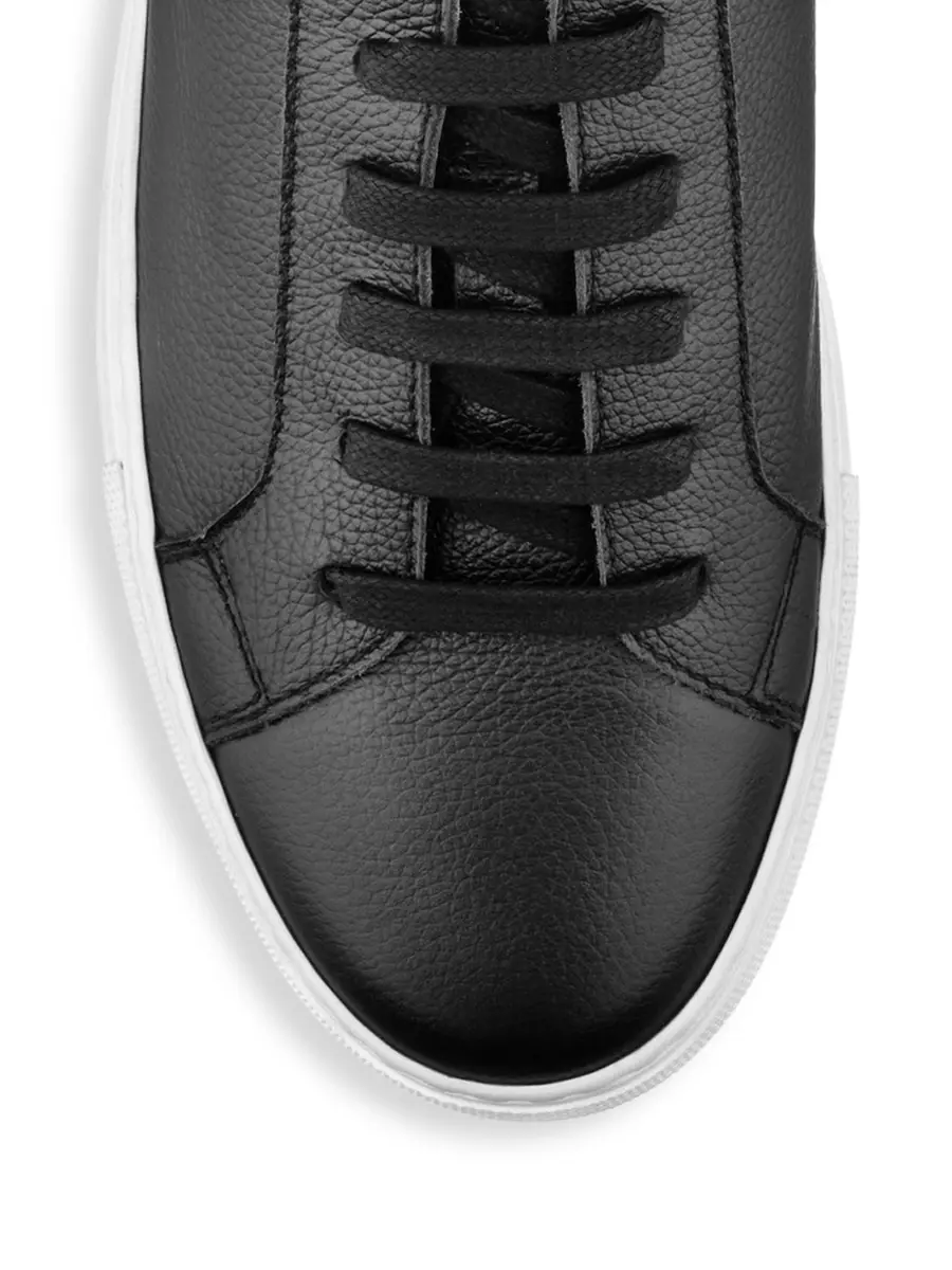 To Boot New York Men's Men's Castle Leather Low-Top Sneakers | Thumbnail 4