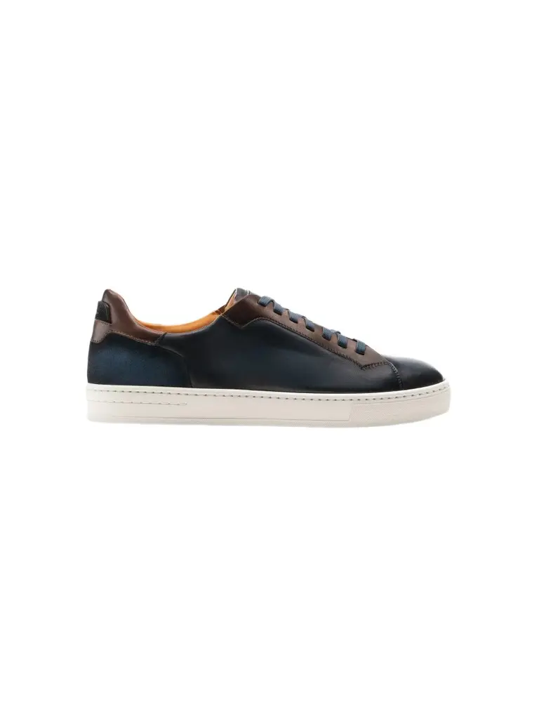 Magnanni Men's Amadeo Leather Low-Top Sneakers