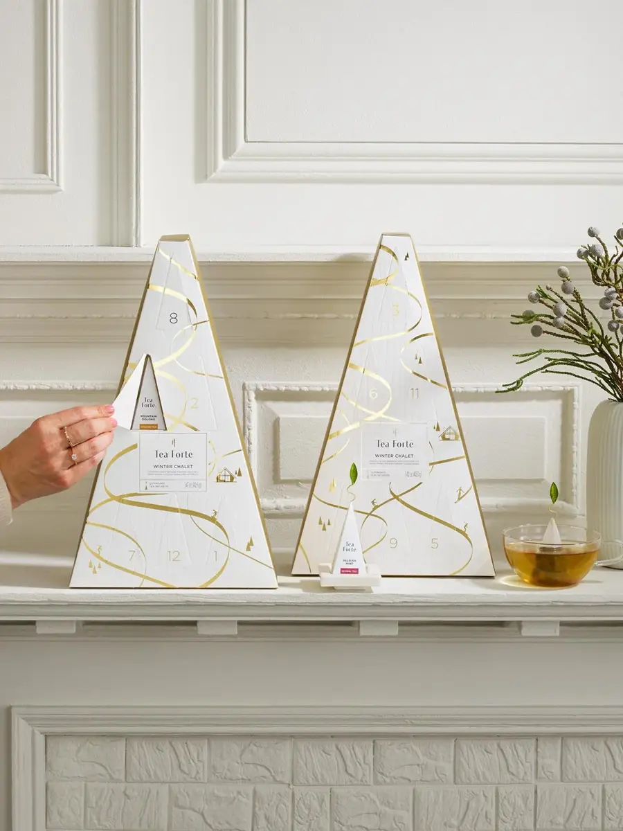 Tea Forte Winter Chalet 12 Days Of Cozy Teas Advent Calendar | Thumbnail 2 Tea Forte Winter Chalet 12 Days Of Cozy Teas Advent Calendar | Thumbnail 2