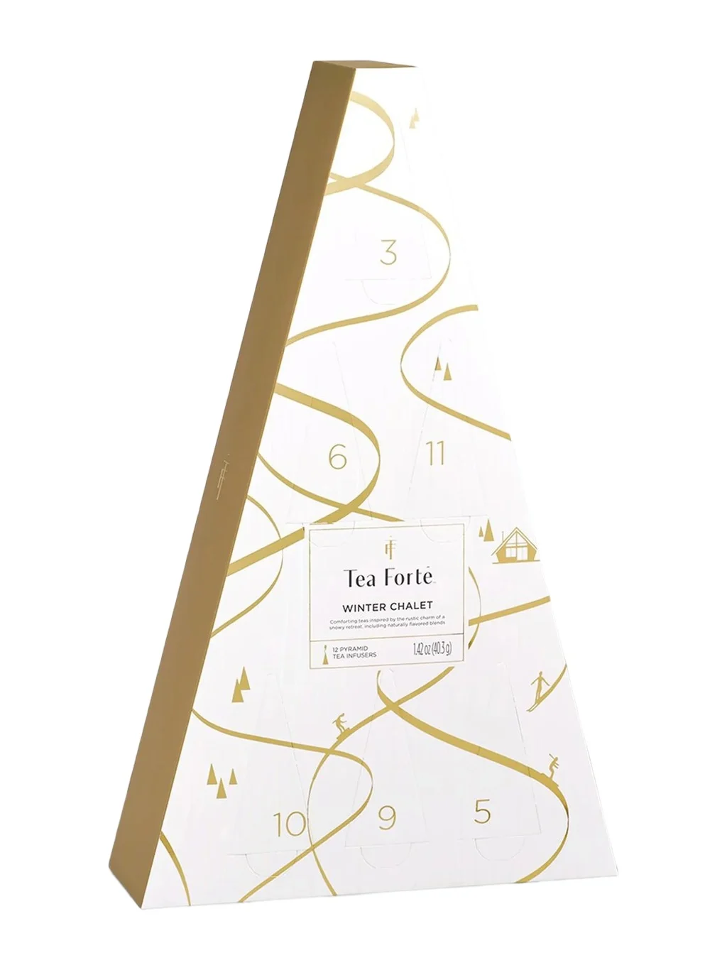 Tea Forte Winter Chalet 12 Days Of Cozy Teas Advent Calendar