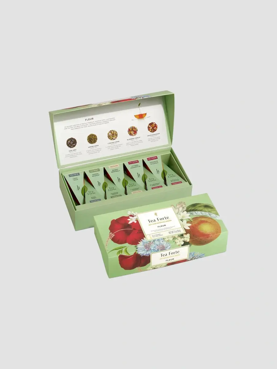 Tea Forte Fleur Petite Presentation Box | Thumbnail 2 Tea Forte Fleur Petite Presentation Box | Thumbnail 2