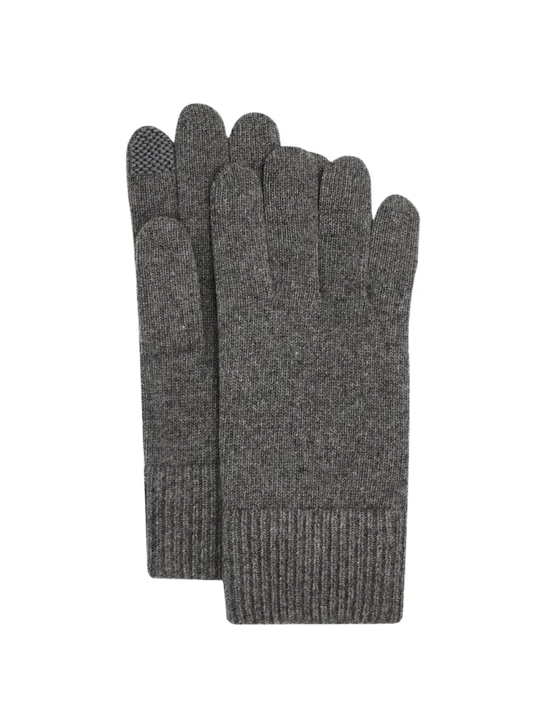 PORTOLANO Men Cashmere Touchscreen Gloves