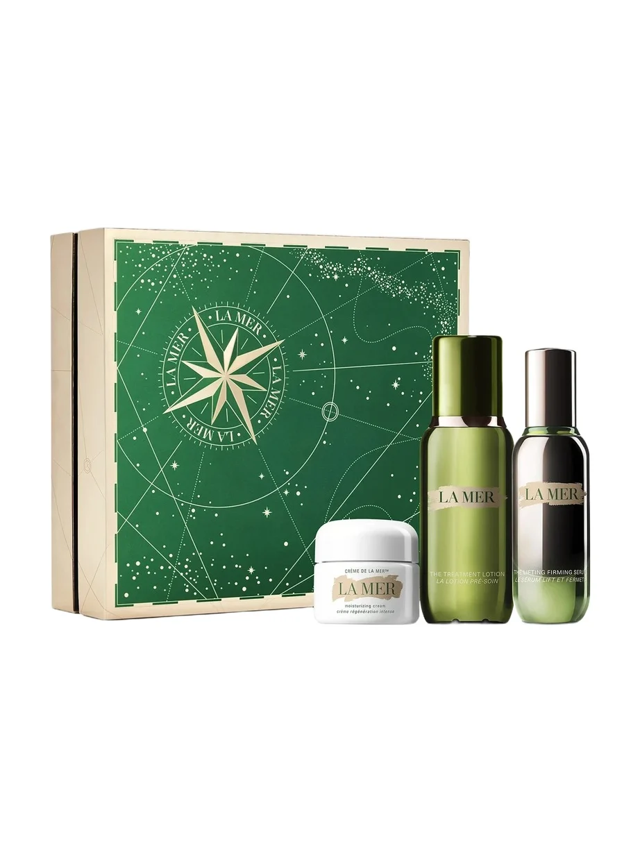 La Mer 3-Piece Lotion, Serum, and Moisturizer Set