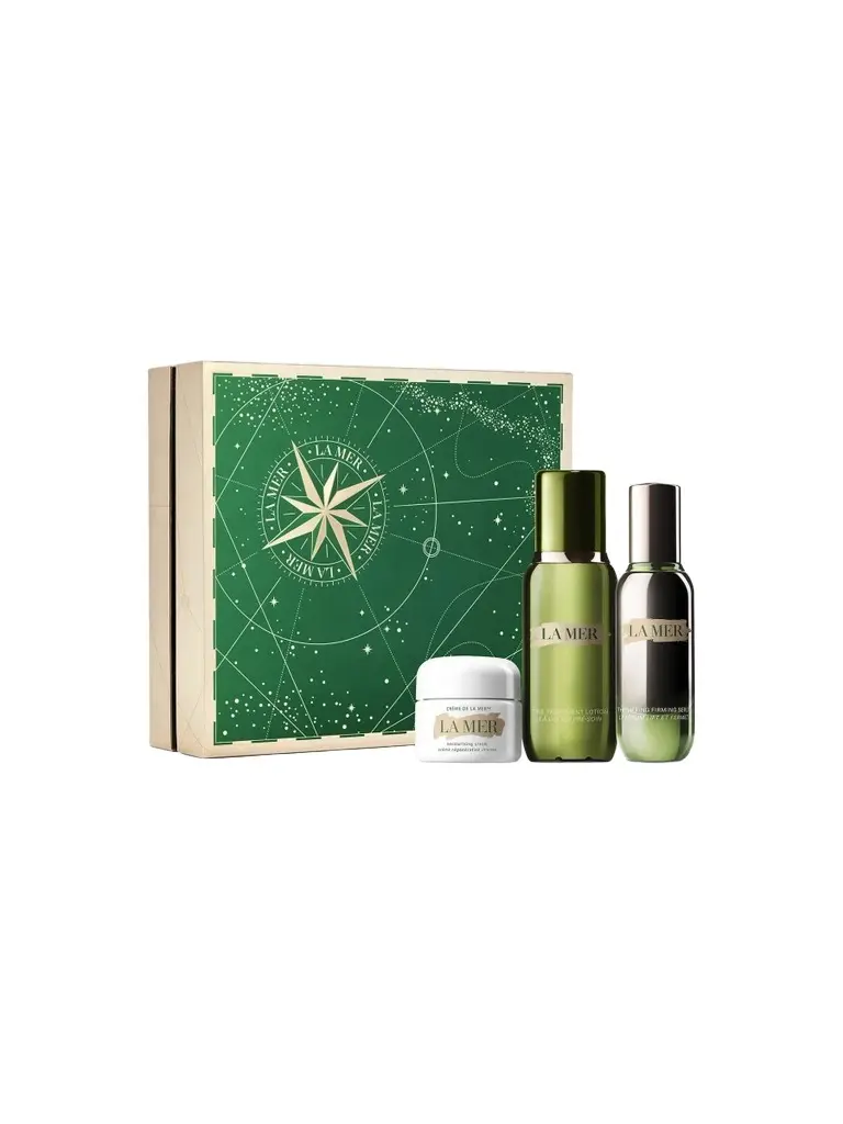 La Mer 3-Piece Lotion, Serum, and Moisturizer Set