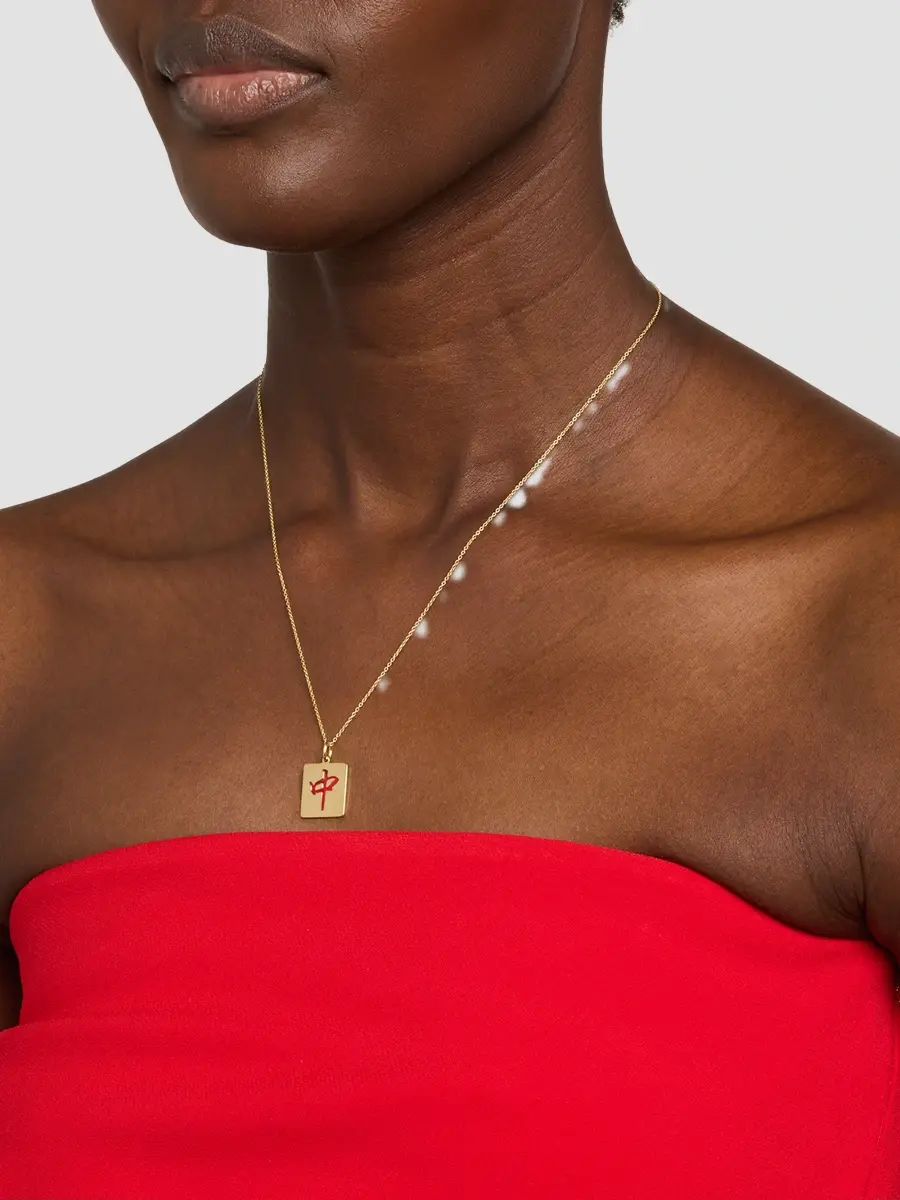 Roberto Coin Women's 18K Yellow Gold Pendant Necklace | Thumbnail 2 Roberto Coin Women's 18K Yellow Gold Pendant Necklace | Thumbnail 2