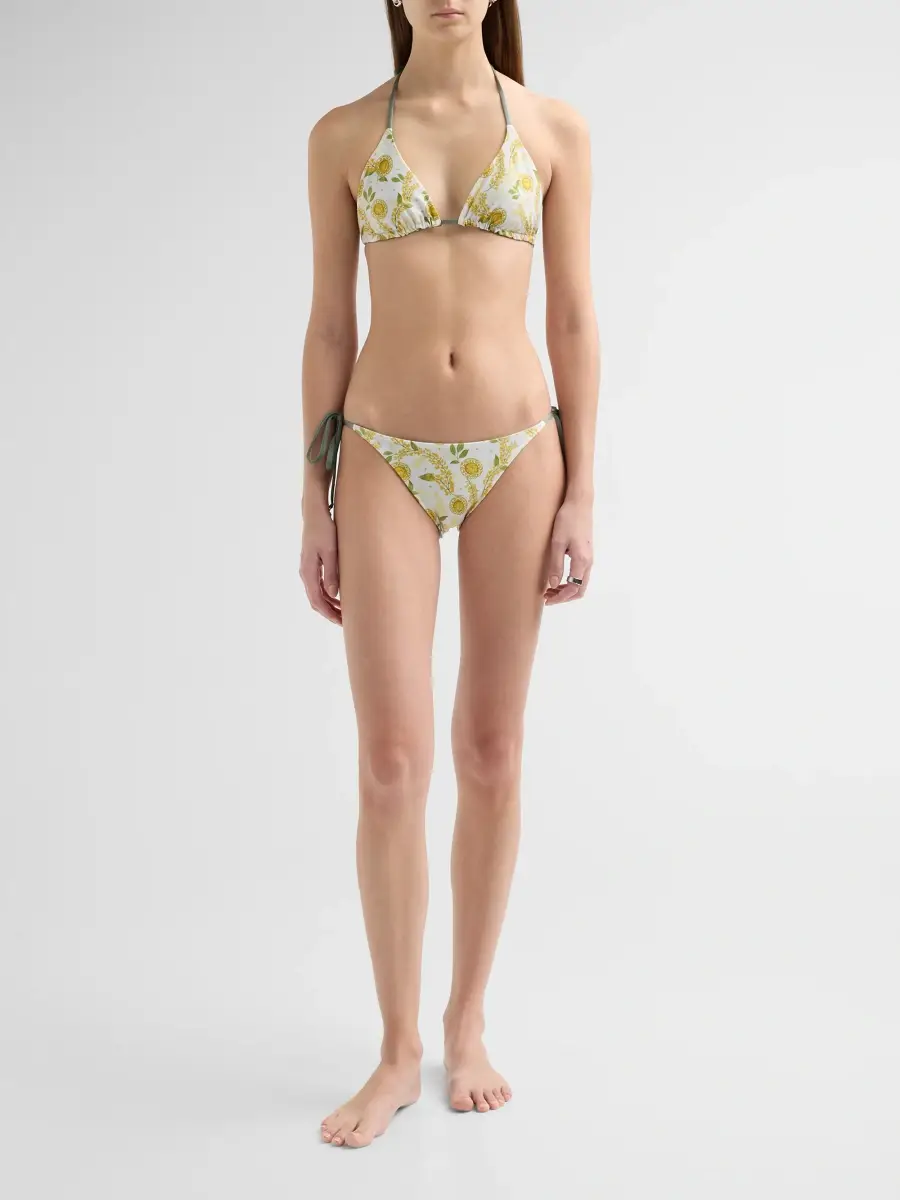 VERANDAH Women's Bejewelled Reversible Triangle Bikini Top | Thumbnail 2