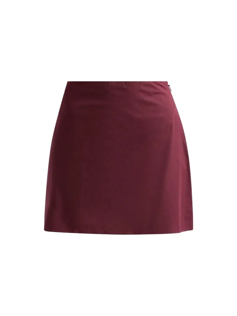 AZEEZA Women's Blair Poplin Mini Skirt
