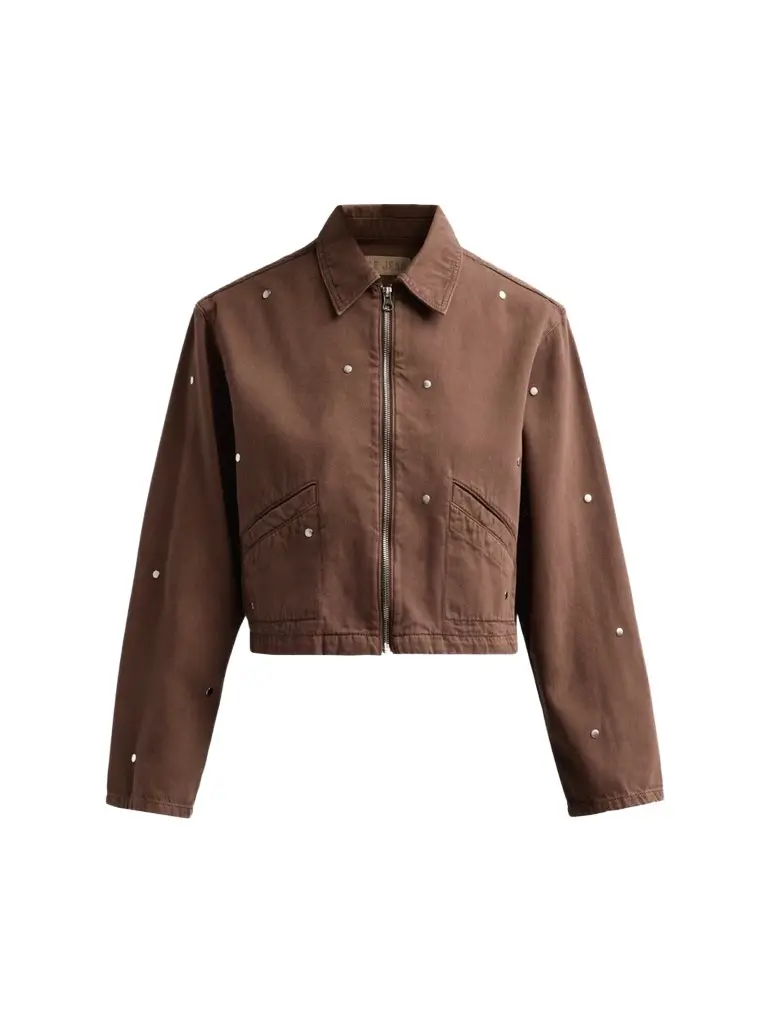 Women's Studded Denim Jacket Women's Studded Denim Jacket