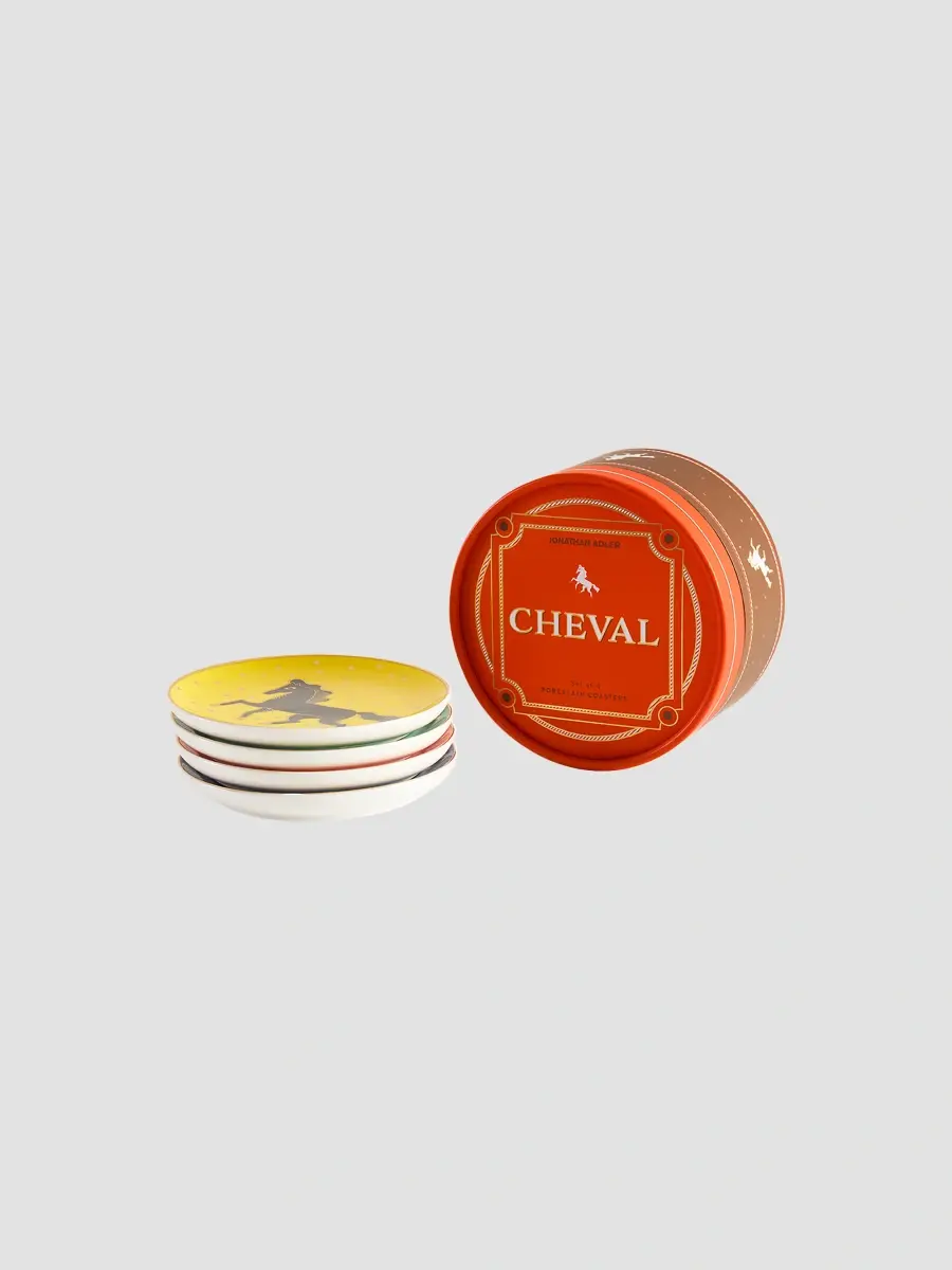 Jonathan Adler Cheval 4-Piece Coasters Set | Thumbnail 3
