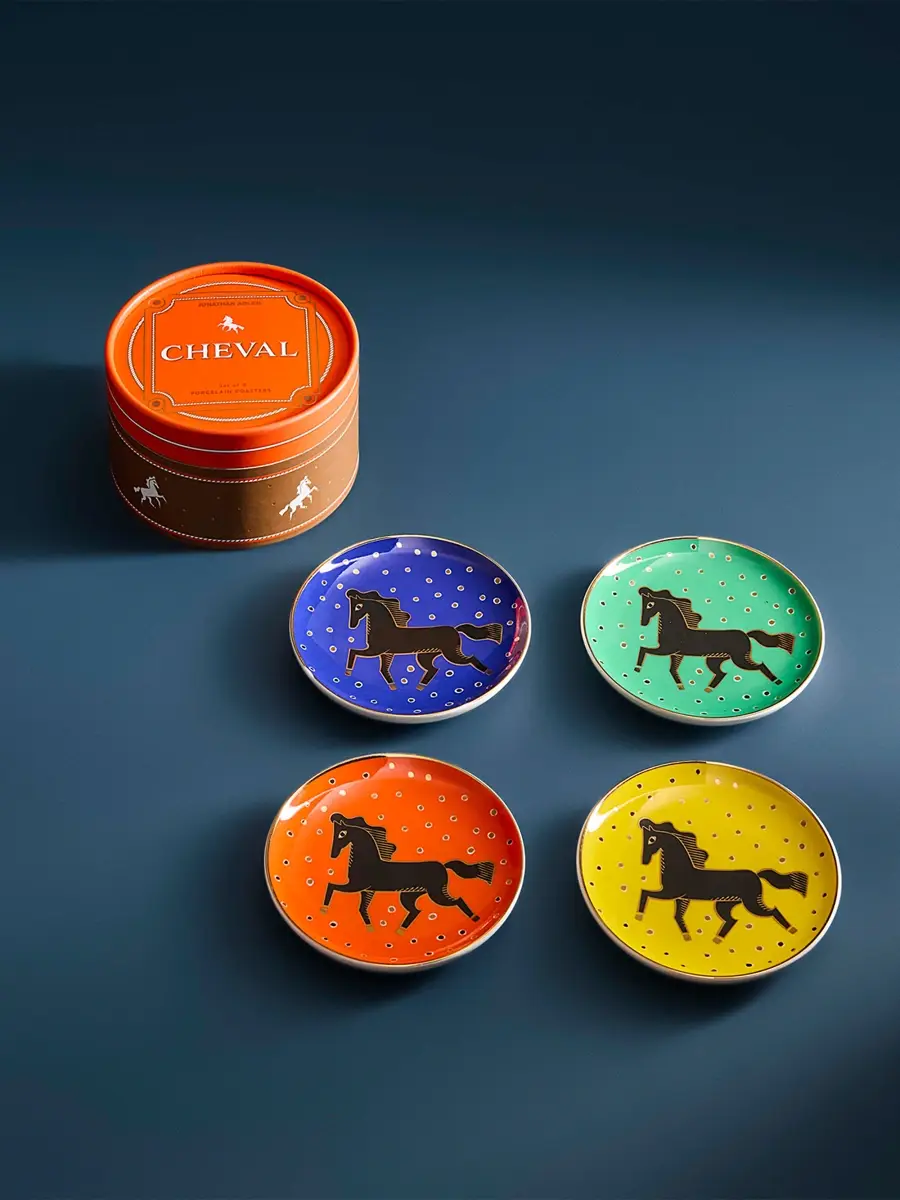Jonathan Adler Cheval 4-Piece Coasters Set | Thumbnail 5