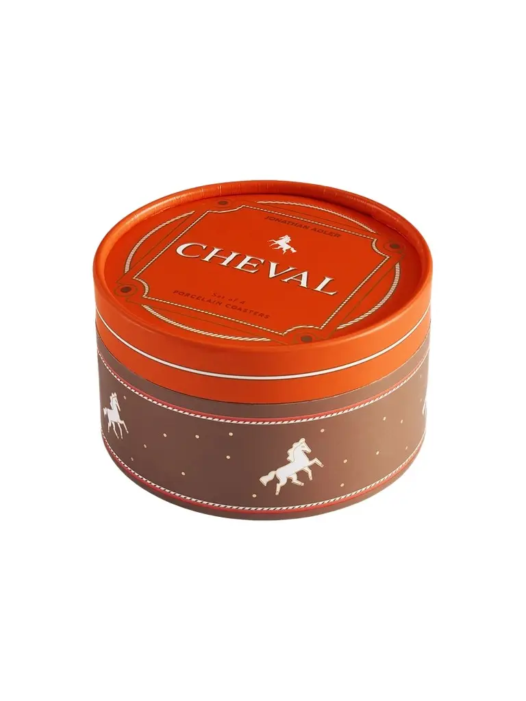 Cheval 4-Piece Coasters Set Cheval 4-Piece Coasters Set