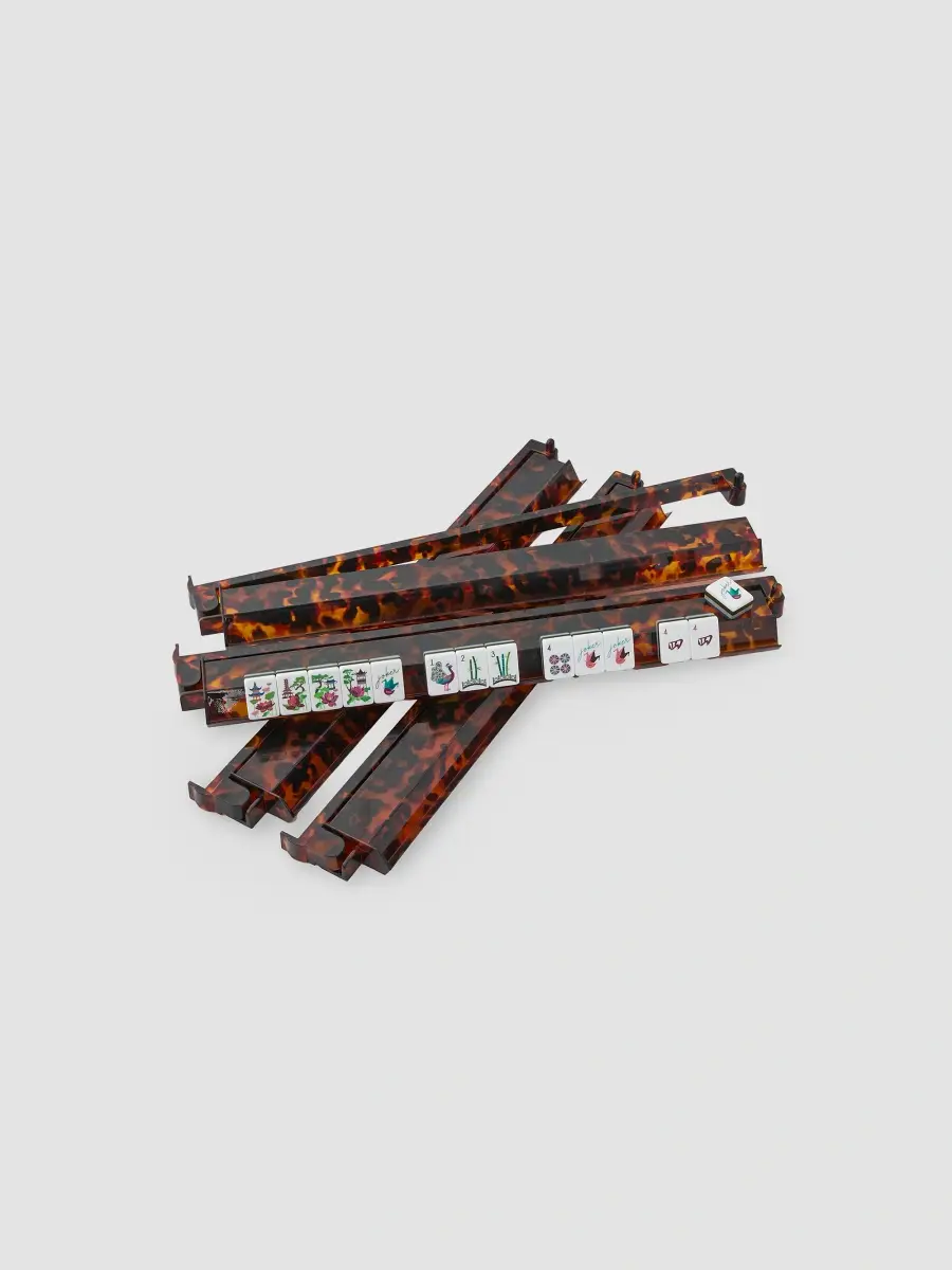 Oh My Mahjong Tortoise Shell Rack & Pusher Set | Thumbnail 3 Oh My Mahjong Tortoise Shell Rack & Pusher Set | Thumbnail 3