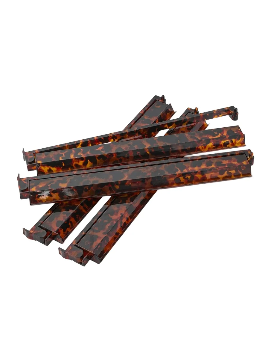 Oh My Mahjong Tortoise Shell Rack & Pusher Set - Brown