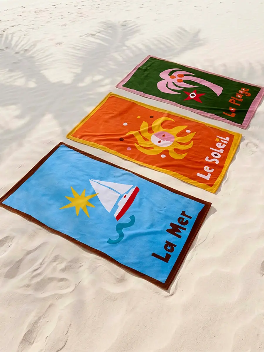 Jonathan Adler Playa La Mer Beach Towel | Thumbnail 3