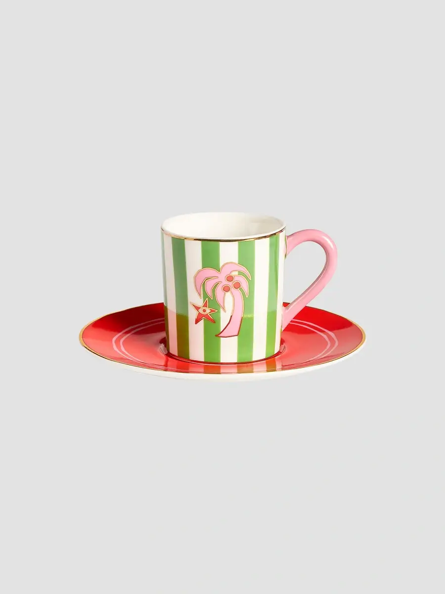Jonathan Adler Playa 4-Piece Espresso Cups & Saucers Gift Box | Thumbnail 6 Jonathan Adler Playa 4-Piece Espresso Cups & Saucers Gift Box | Thumbnail 6