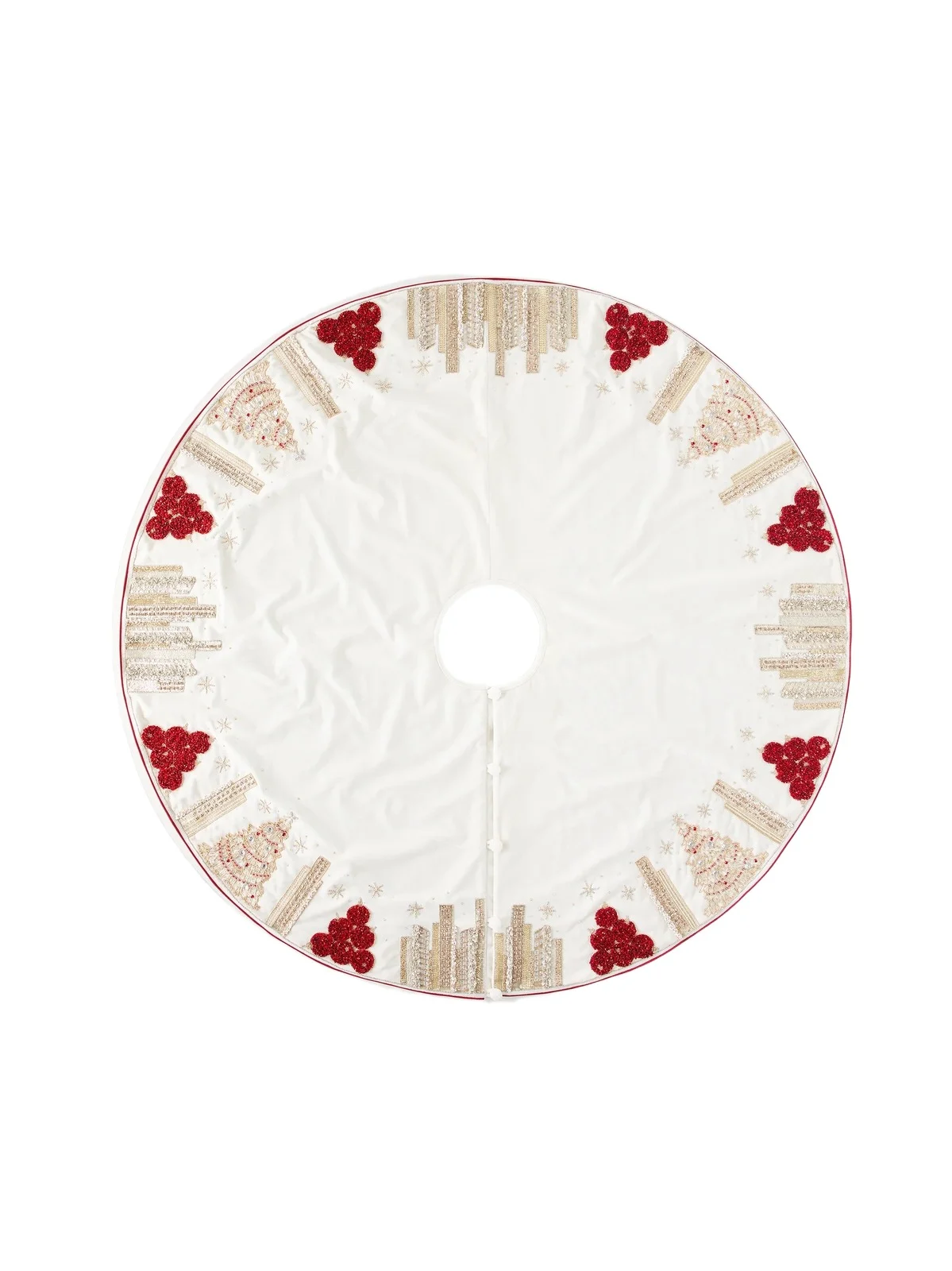 Kim Seybert Empire State Tree Skirt