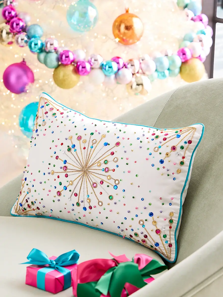 Confetti Holiday Pop Pillow Confetti Holiday Pop Pillow
