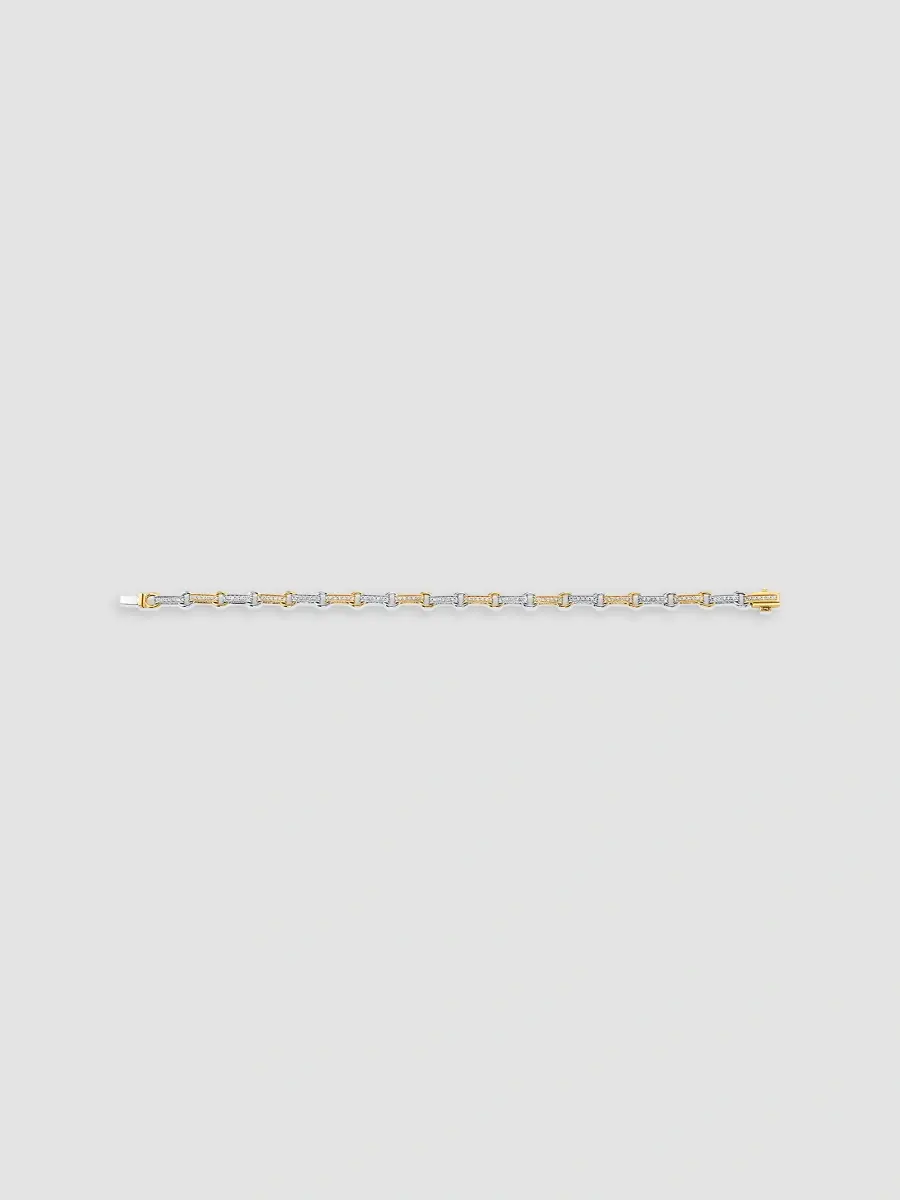 Sydney Evan Women's Two-Tone 14K Gold & 2.06 TCW Diamond Bracelet | Thumbnail 2 Sydney Evan Women's Two-Tone 14K Gold & 2.06 TCW Diamond Bracelet | Thumbnail 2