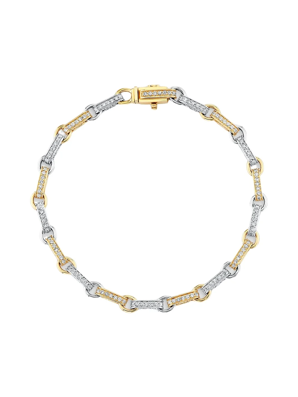Women's Two-Tone 14K Gold & 2.06 TCW Diamond Bracelet Women's Two-Tone 14K Gold & 2.06 TCW Diamond Bracelet