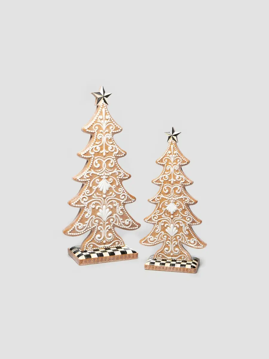 MacKenzie-Childs Gingerbread Cookie Tree Table Decor | Thumbnail 2