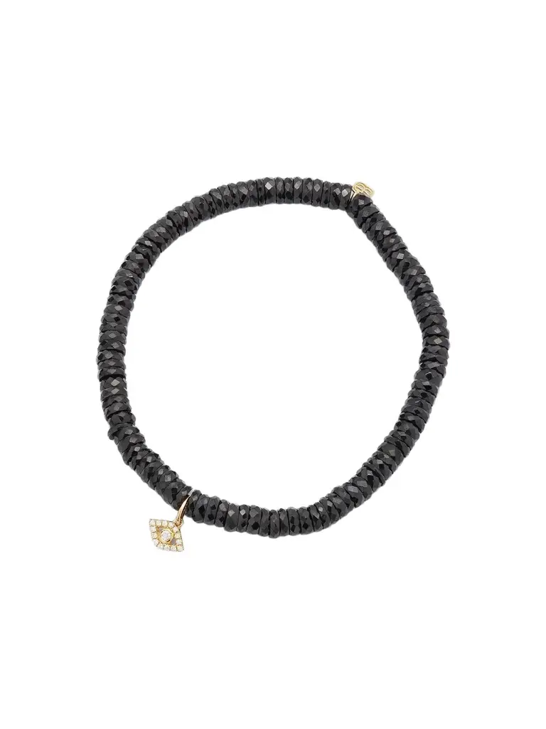 Sydney Evan Women's 14K Yellow Gold, 0.06 TCW Diamond & Spinel Beaded Bracelet