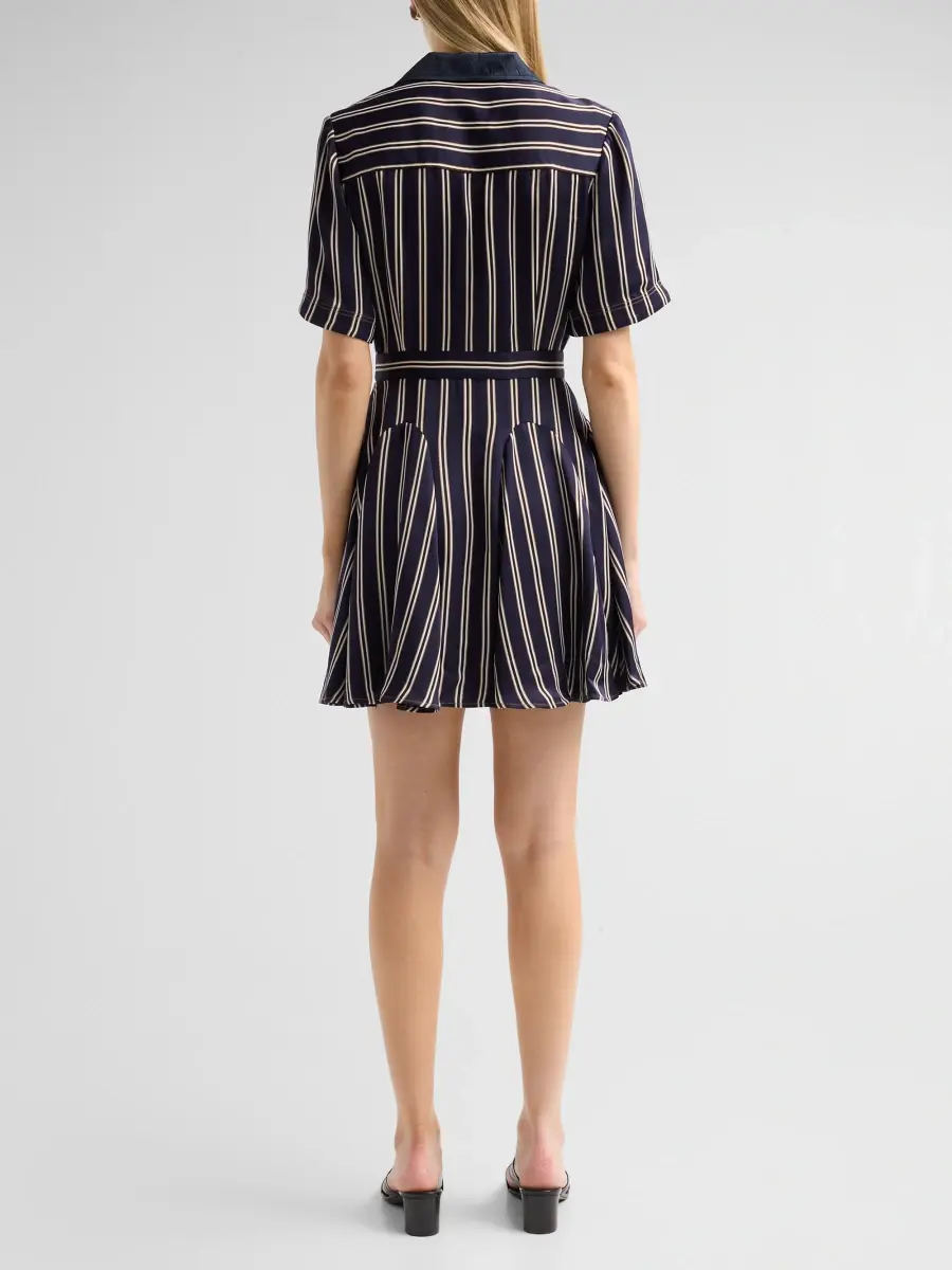 Jason Wu Collection Women's Striped Mini Shirtdress | Thumbnail 3