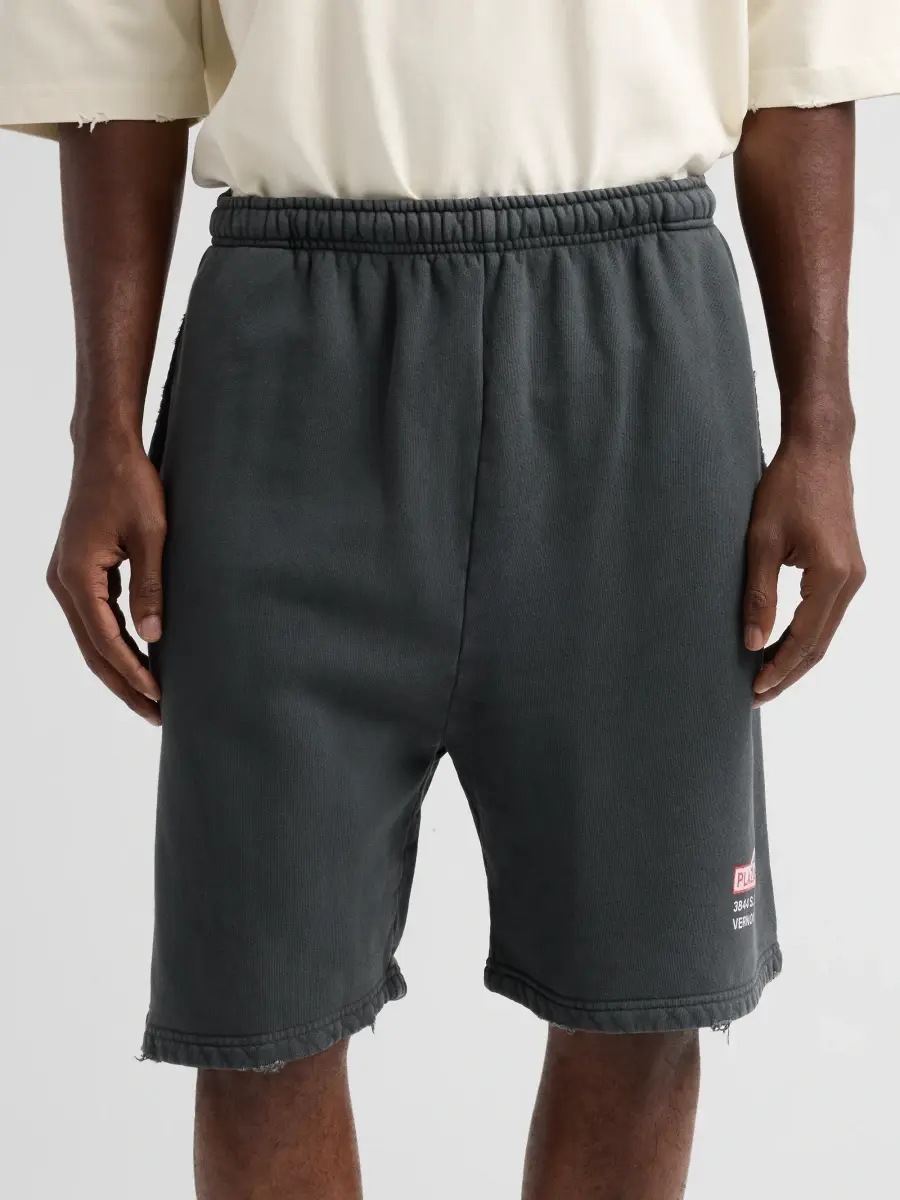 Willy Chavarria Men's Plaza Chavarria Buffalo Sweatshorts | Thumbnail 5 Willy Chavarria Men's Plaza Chavarria Buffalo Sweatshorts | Thumbnail 5