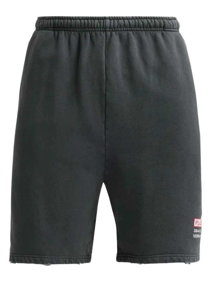 Willy Chavarria Men's Plaza Chavarria Buffalo Sweatshorts