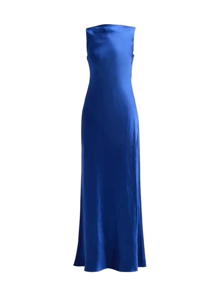 Jason Wu Collection Women's Satin Cowlback A-Line Gown