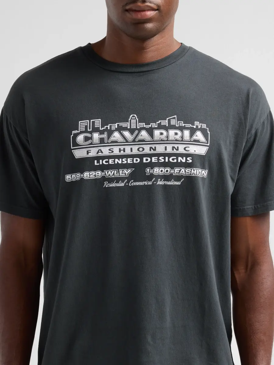 Willy Chavarria Men's Chavarria Licensed Designs Crewneck T-Shirt | Thumbnail 5 Willy Chavarria Men's Chavarria Licensed Designs Crewneck T-Shirt | Thumbnail 5