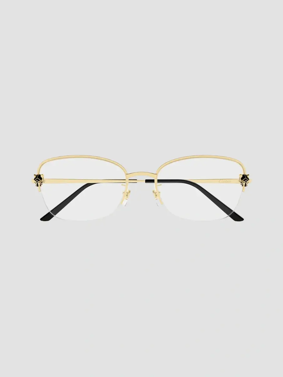 Cartier Women's Panthère de 55MM 24K-Gold-Plated Optical Eyeglasses | Thumbnail 2 Cartier Women's Panthère de 55MM 24K-Gold-Plated Optical Eyeglasses | Thumbnail 2