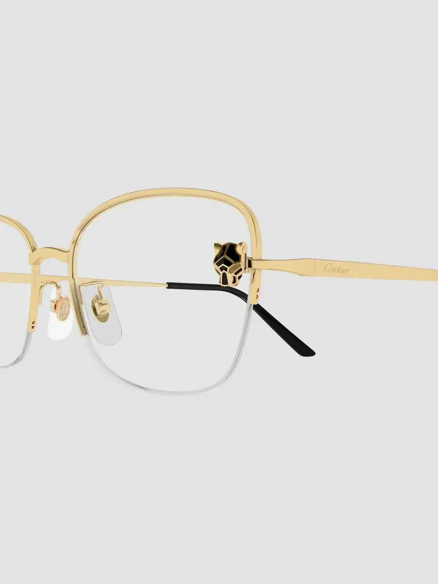 Cartier Women's Panthère de 55MM 24K-Gold-Plated Optical Eyeglasses | Thumbnail 3 Cartier Women's Panthère de 55MM 24K-Gold-Plated Optical Eyeglasses | Thumbnail 3