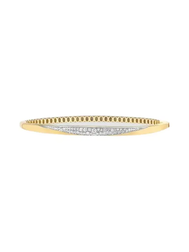 Women's Protofusion 14K Yellow Gold & 0.36 TCW Diamond Hinged Bangle Women's Protofusion 14K Yellow Gold & 0.36 TCW Diamond Hinged Bangle