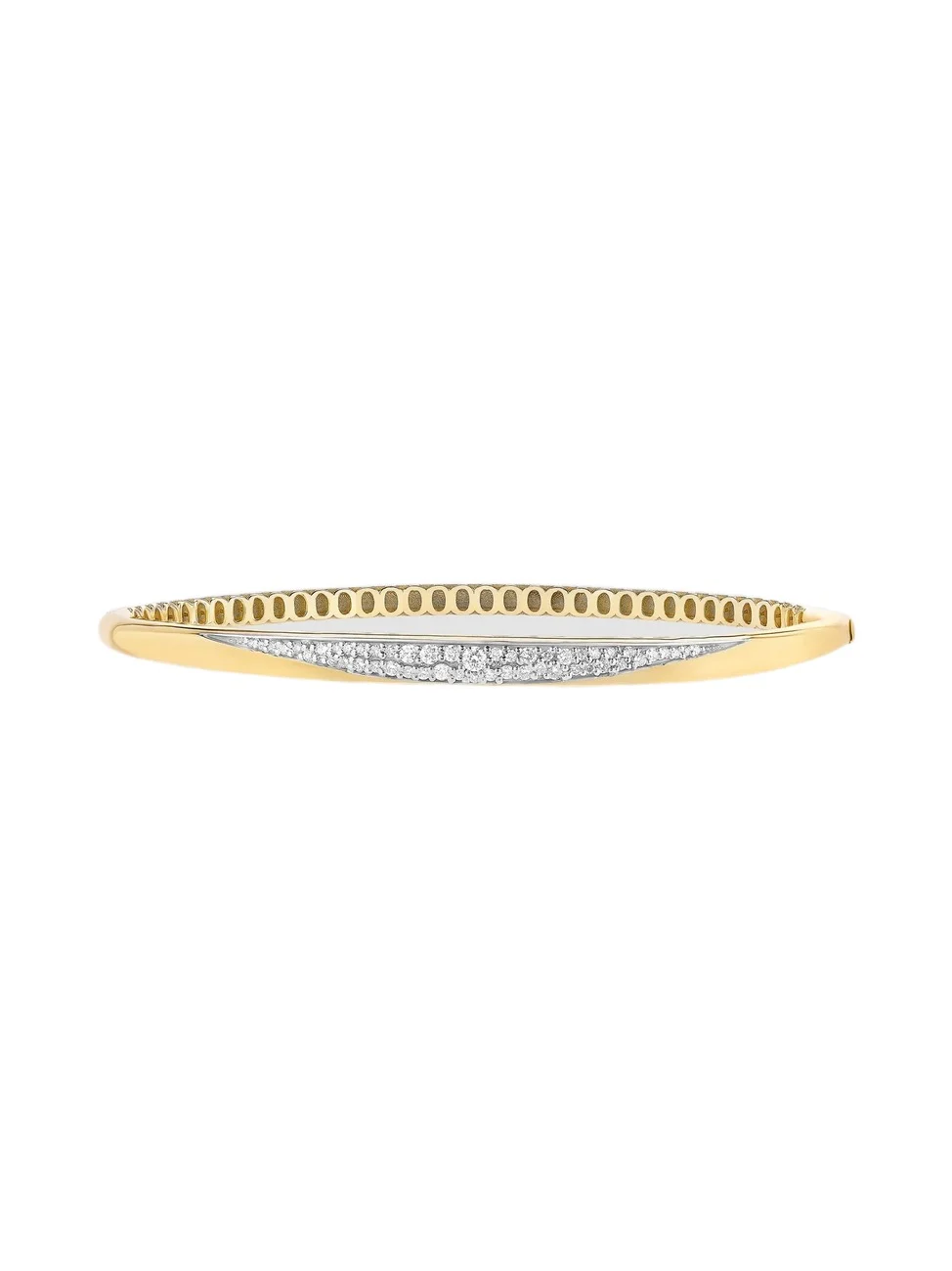 Lana Women's Protofusion 14K Yellow Gold & 0.36 TCW Diamond Hinged Bangle