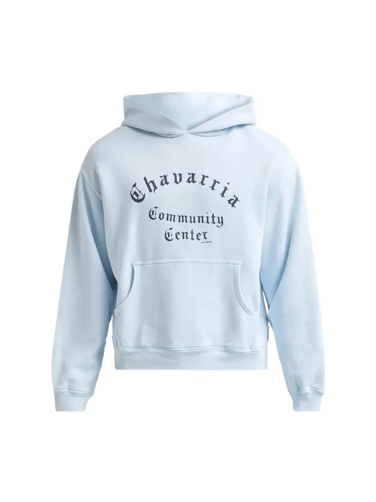 Willy Chavarria Men's Chavarria Community Center Cotton Hoodie