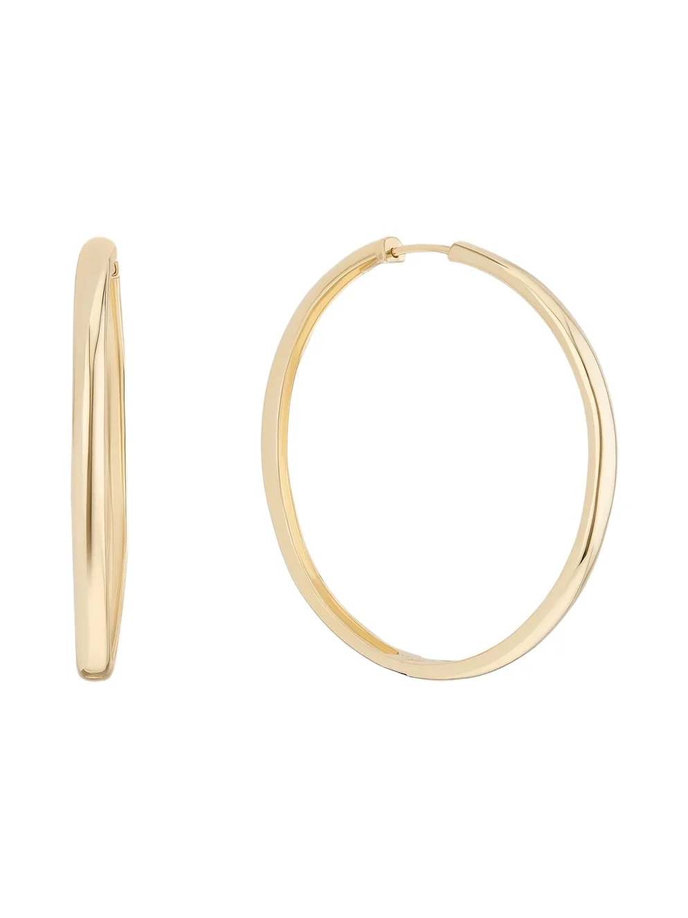 Women's 14K Yellow Gold Hoop Earrings