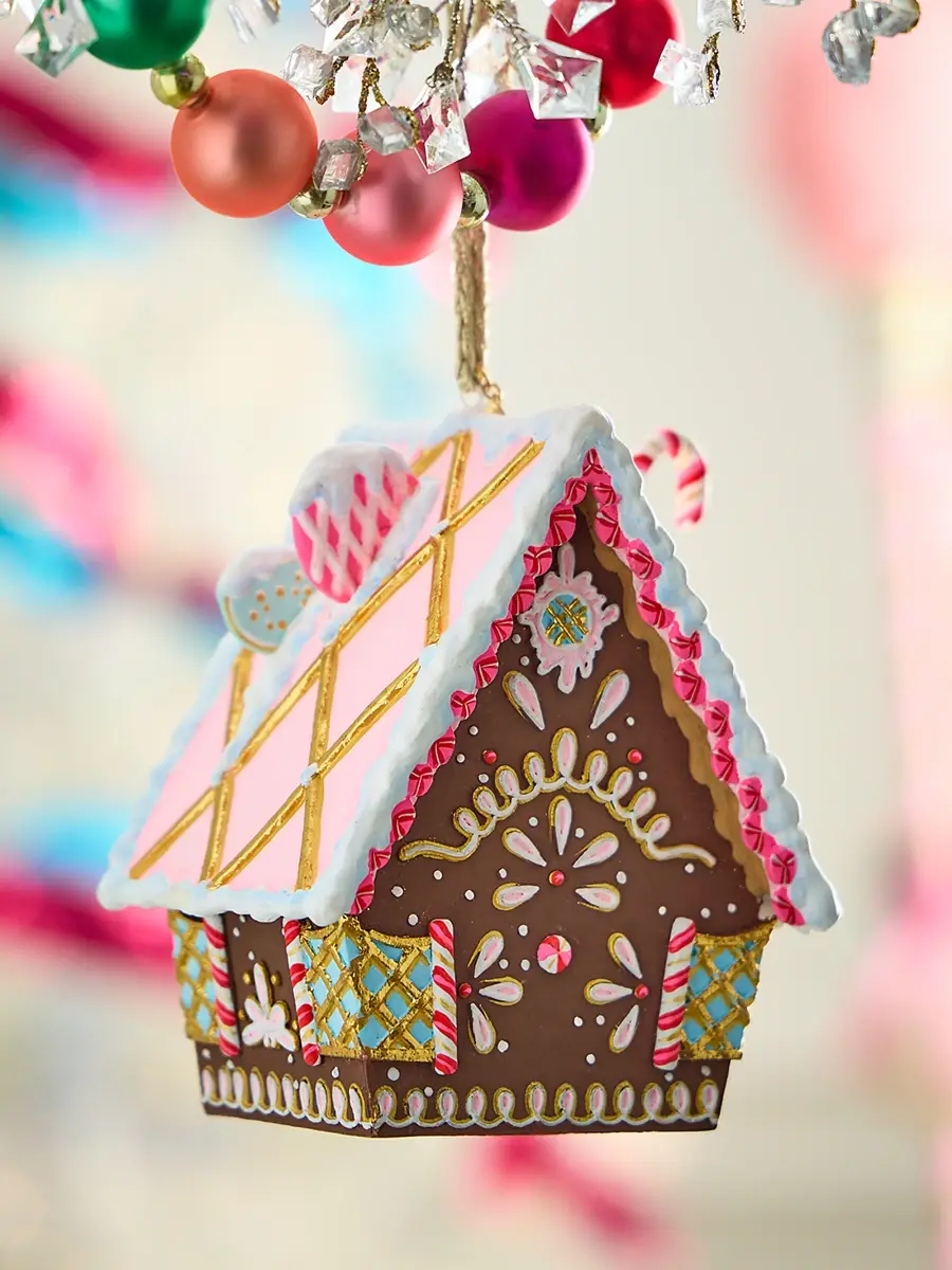 Glitterville Gingerbread Cottage Ornament | Thumbnail 2 Glitterville Gingerbread Cottage Ornament | Thumbnail 2