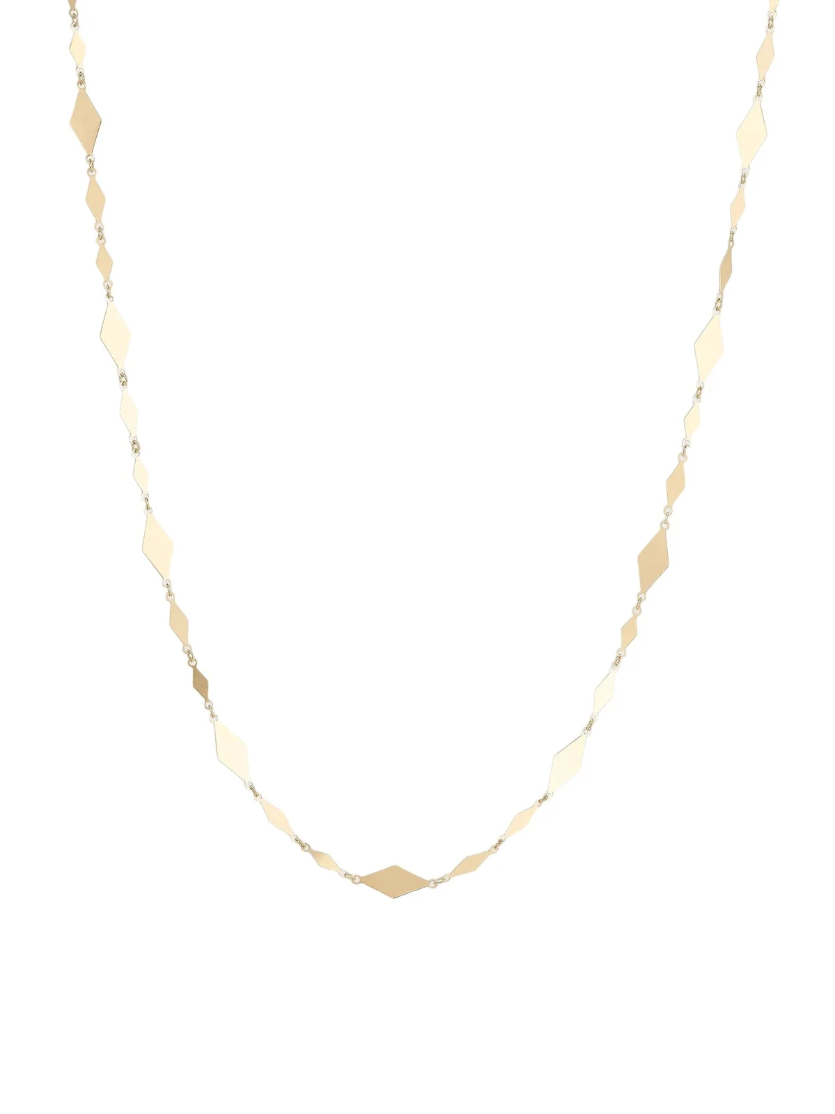 Women's 14K Yellow Gold Kite Chain Necklace